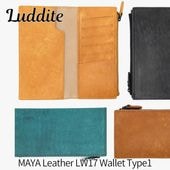 ������� MAYA(�ޥ�)�쥶��������å� LW17 Wallet Type1 ����ޤ�Ĺ���� �֥�å�/�֥饦��/�ƥ�����/����������