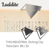 ������� THIS INDUSTRIAL Etching Clip Tetra Gem BK / SV
