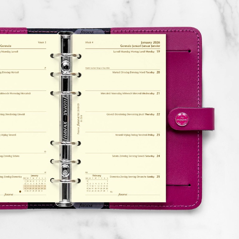 FILOFAX 2026ǯ �����ƥ��Ģ��ե��� �Х��֥� ������2���֡ʥ��åȥ󥯥꡼��� 26-68439 �ե������ե��å���