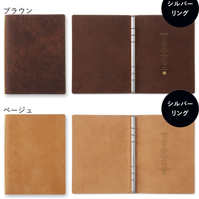 �Υå��� �ץ��å��� �����ƥ��Ģ �ܳ� �ץ��֥� A5������ 6���� �쥶���Х������ �֥�å�/�ͥ��ӡ�/�֥饦��/�١����� KNOX PLOTTER