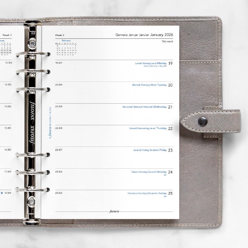 FILOFAX 2026ǯ �����ƥ��Ģ��ե��� A5 ������2���� 26-68517 �ե������ե��å���