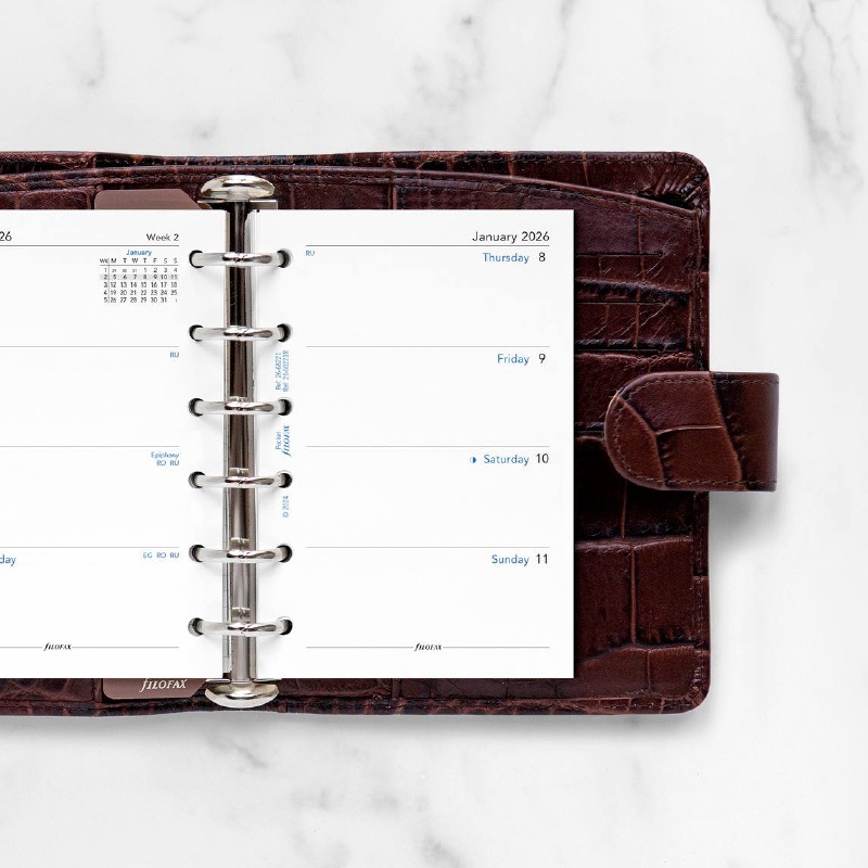FILOFAX 2026ǯ �����ƥ��Ģ��ե��� �ߥ�6��/���⡼�� ������1���� ��-�� 26-68221 �ե������ե��å���