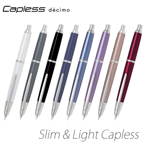 PILOT パイロット 万年筆 キャップレス 2024年 限定 中字 M PILOT