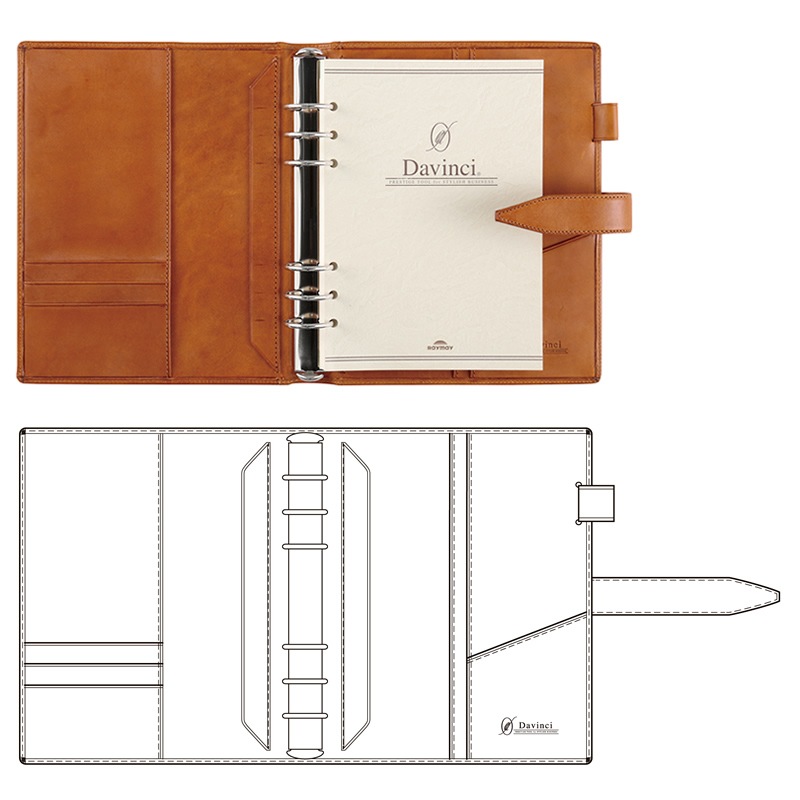 ��������� �����ƥ��Ģ �����ޥ��饷�å� A5 30mm �֥�å�/�������֥饦��/�֥饦�� DSA1162 davinci Roroma Classic ���ӥ��