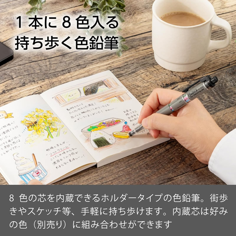 ڤƤ ۥʣɮ ޥ8 PH802 Pentel Multi 8/ڥƥ ޥ/㡼ץڥ󥷥 顼