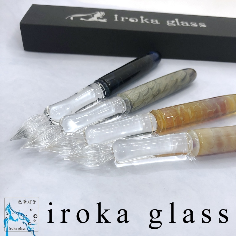 iroka glass ガラスペン 色華硝子 ガラスペン iroka glass/いろかがらす | あいうえお順