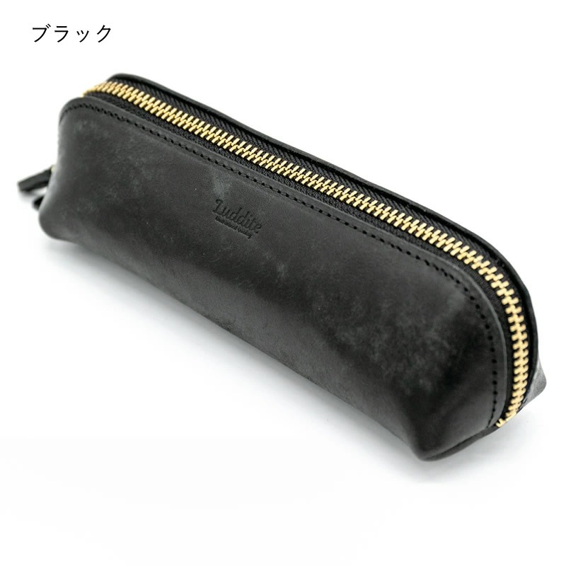 ������� �ޥ�쥶�� �������ڥ󥱡��� LDKM-APN MAYA Leather zip pencase