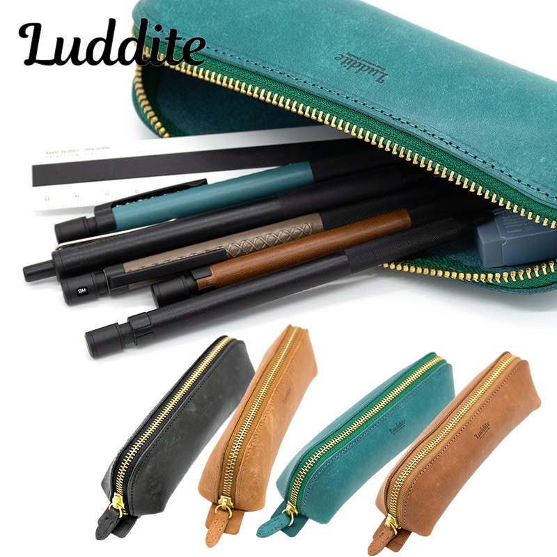 ������� �ޥ�쥶�� �������ڥ󥱡��� LDKM-APN MAYA Leather zip pencase