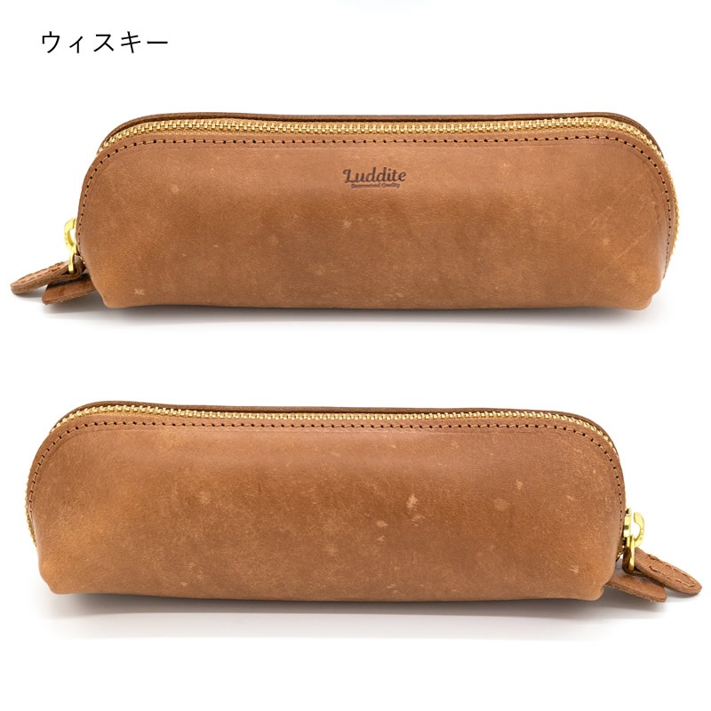 ������� �ޥ�쥶�� �������ڥ󥱡��� LDKM-APN MAYA Leather zip pencase
