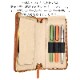 ������� Writers Pencase �Х��å��쥶�� 6���� �饦��ɥ��åץڥ󥱡��� �֥�å�/�֥饦�󡿥��졼���� LDK-WRPN6