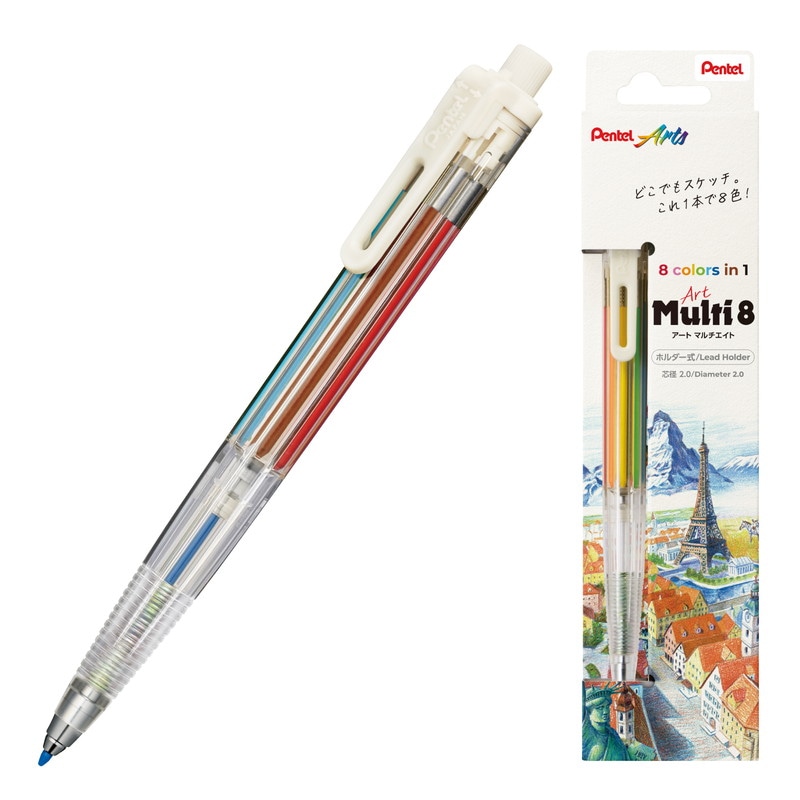 �ڤ�Ƥ� �ۥ���������׿���ɮ �����ȥޥ��8 PH804 XPH804 Pentel Multi 8/�ڥ�ƥ� �ޥ��������/���㡼�ץڥ󥷥� ���顼��