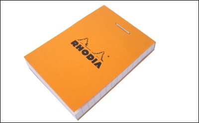 ���ǥ������֥�������75��ǯ��ǰ���꾦�� BLOC RHODIA��No10 �֥��å����ǥ�����No10
