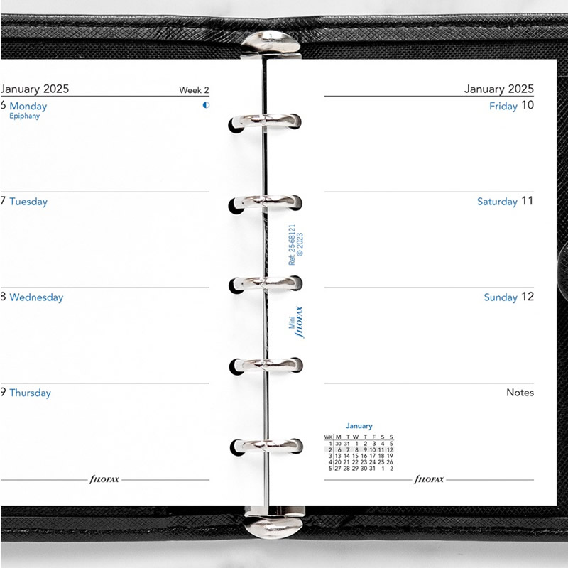 FILOFAX 2025ǯ ƥĢե M5 1 - 25-68121 եեå