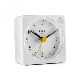 �֥饦�� ���ʥ��� �ܳФޤ�����/�֤����� ���顼���դ� �ۥ磻�� BC02XW BRAUN Analog Alarm Clock