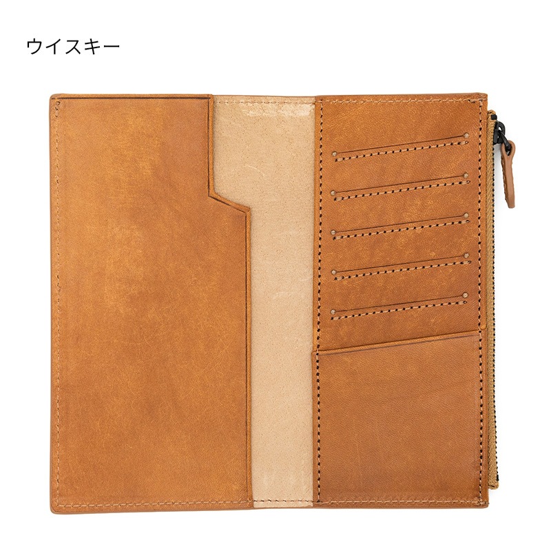 ������� MAYA(�ޥ�)�쥶��������å� LW17 Wallet Type1 ����ޤ�Ĺ���� �֥�å�/�֥饦��/�ƥ�����/����������