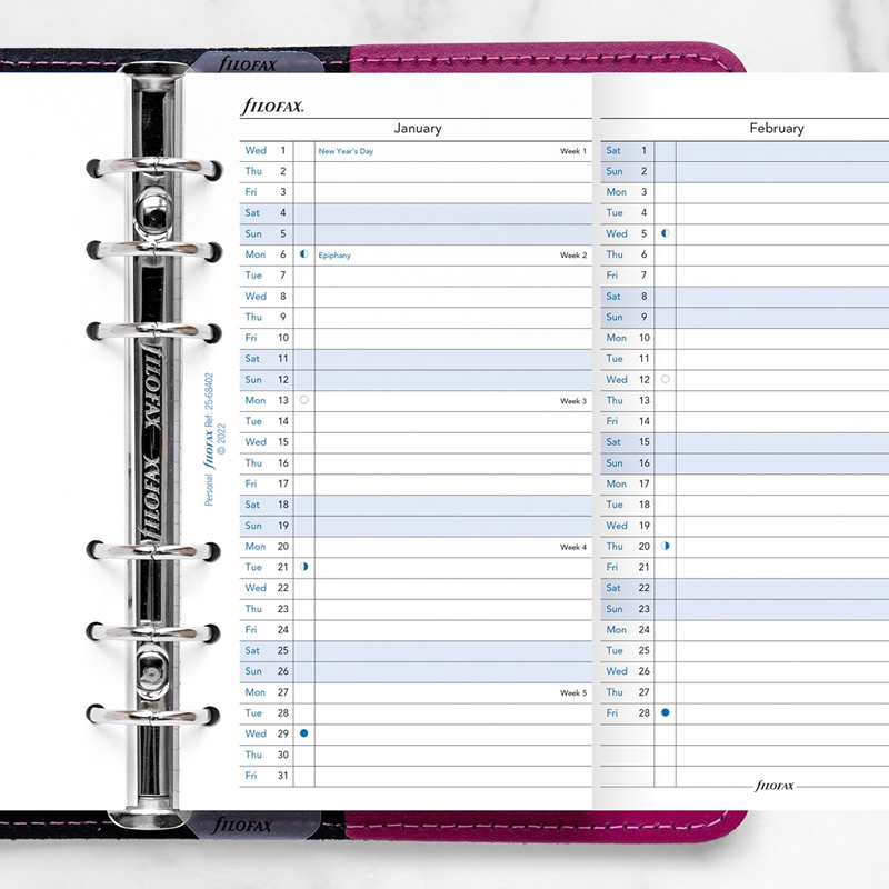 FILOFAX 2025ǯ �����ƥ��Ģ��ե��� �Х��֥� �С������륤�䡼�ץ��ʡ� 25-68402 �ե������ե��å���