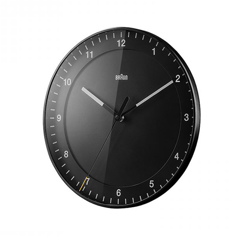 �֥饦�� ���ʥ��� �ɳݤ�����/�������륯���å� �֥�å� BC17B BRAUN Wall Clock