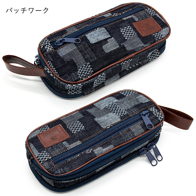 ������� �����ǥ˥� �꥾�͡��ȥڥ󥱡��� Luddite Okayama Denim Resonate Pencase LDD-REPN