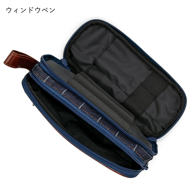 ������� �����ǥ˥� �꥾�͡��ȥڥ󥱡��� Luddite Okayama Denim Resonate Pencase LDD-REPN