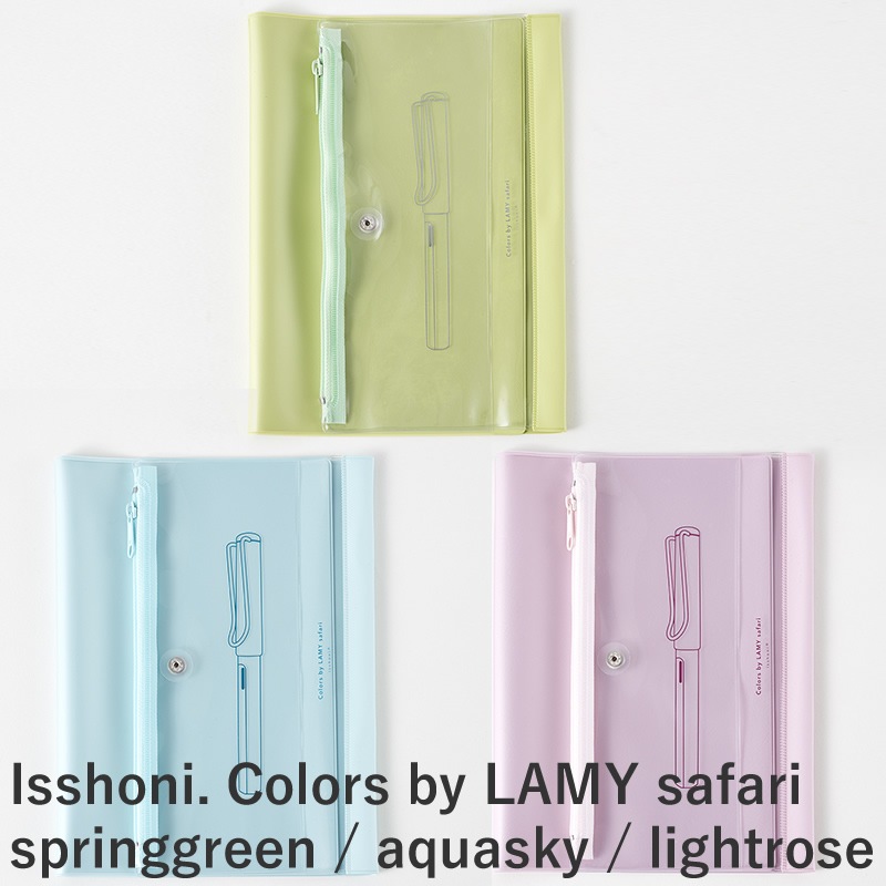 isshoni. ڥ󥱡եΡȡĢС PVC A5 Colors by LAMY safari ץ󥰥꡼//饤ȥ