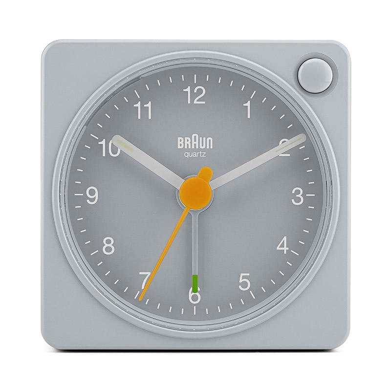 �֥饦�� ���ʥ��� �ܳФޤ�����/�֤����� ���顼���դ� ���졼 BC02XG BRAUN Analog Alarm Clock