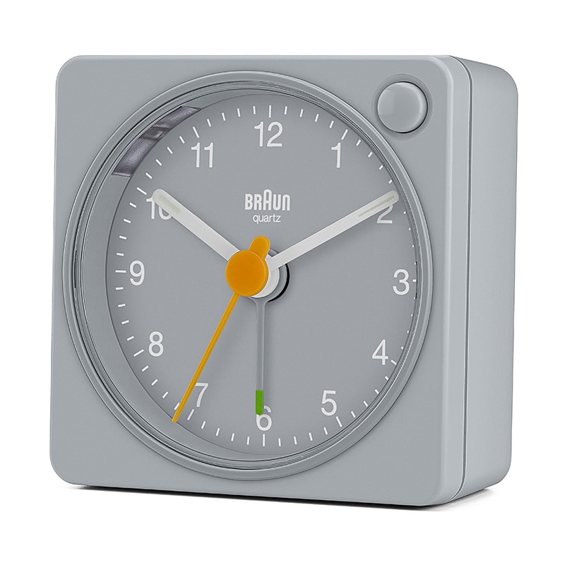 �֥饦�� ���ʥ��� �ܳФޤ�����/�֤����� ���顼���դ� ���졼 BC02XG BRAUN Analog Alarm Clock
