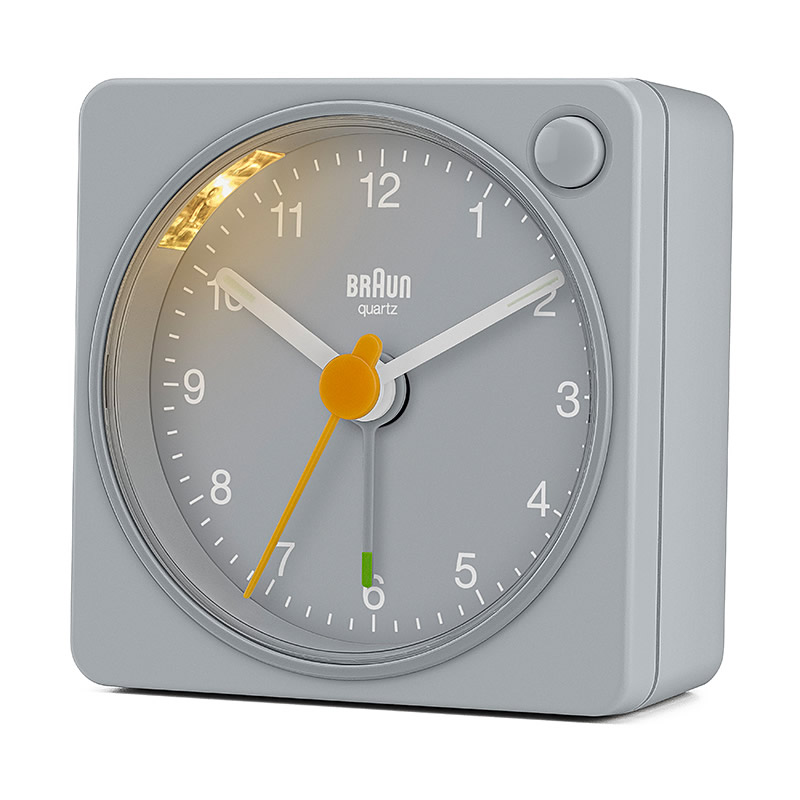 �֥饦�� ���ʥ��� �ܳФޤ�����/�֤����� ���顼���դ� ���졼 BC02XG BRAUN Analog Alarm Clock