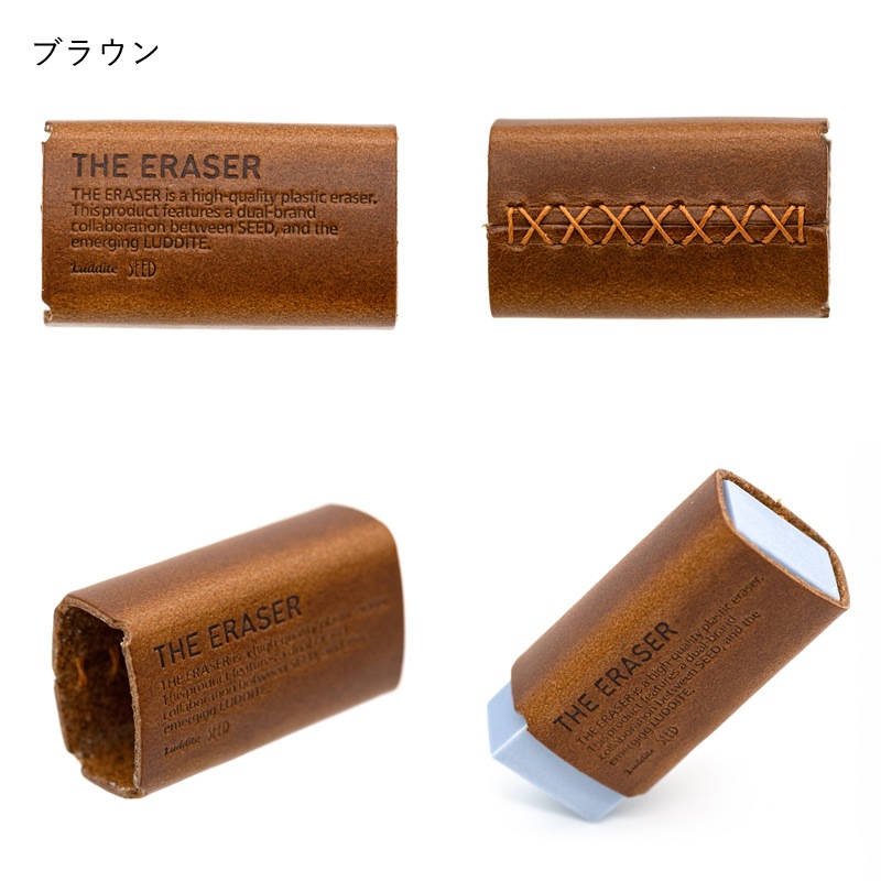 ������ȡߥ����� �ä����५�С� �쥶����ǥ롧�֥åơ��� THE ERASER Leather Model Buttero LUDDITE x SEED