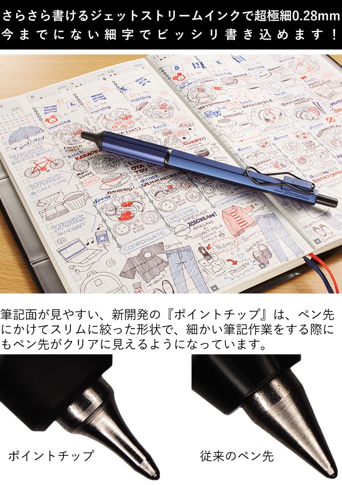 �����åȥ��ȥ꡼�� ���å� 0.28���ܡ���ڥ�JETSTREAM EDGE����ɩ��ɮ��SXN-1003-28