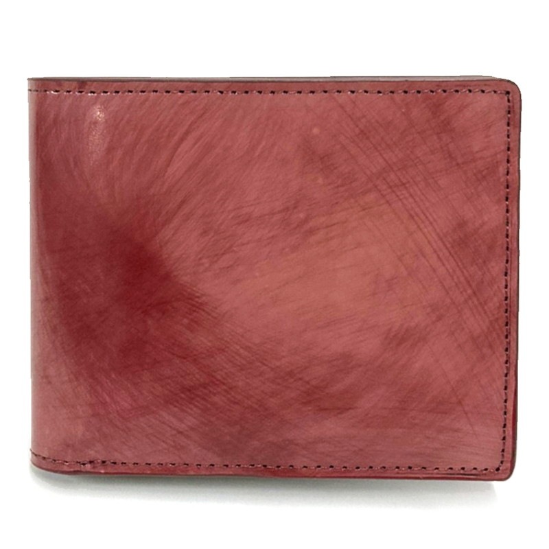 ASHFORD 2つ折ウォレット/2つ折り財布 エレノア ワイン 8883-048