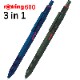Rotring/���åȥ�� 600 3in1 ¿��ǽ�ڥ�/2���ܡ���ڥ�+���㡼��/�ޥ���ڥ� �֥롼/���꡼��