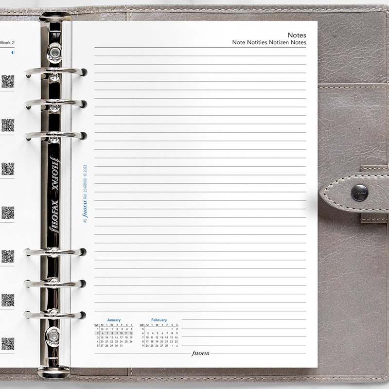 FILOFAX 2025ǯ ƥĢե A5 1̥֡ 25-68509 եեå