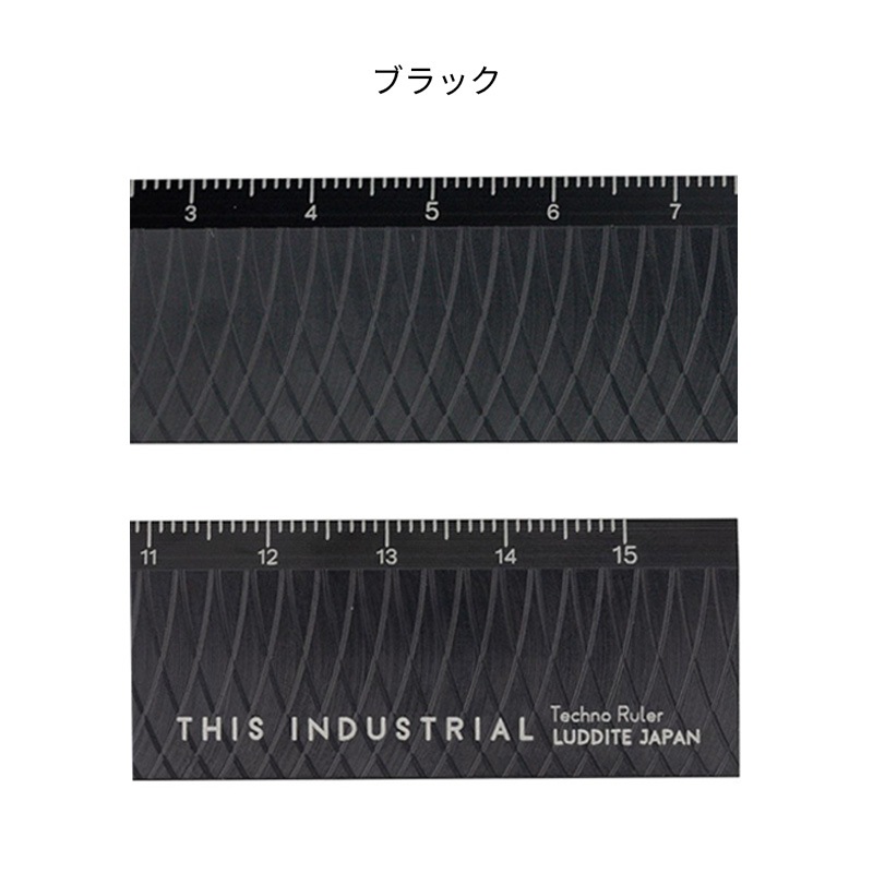 ������� �����䥫�å���������구 �ƥ��Υ롼�顼 THIS INDUSTRIAL Techno Ruler �֥�å�/����������/�������/����С�