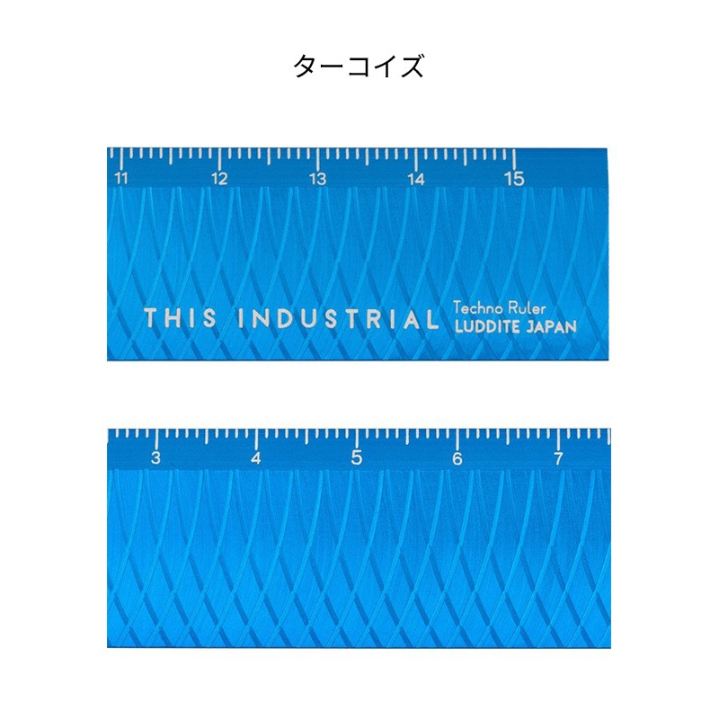 ������� �����䥫�å���������구 �ƥ��Υ롼�顼 THIS INDUSTRIAL Techno Ruler �֥�å�/����������/�������/����С�