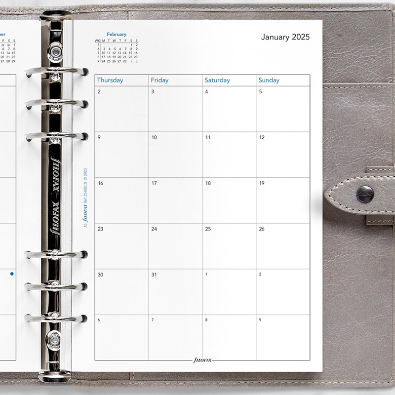FILOFAX 2025ǯ �����ƥ��Ģ��ե��� A5 ������1���� 25-68510 �ե������ե��å���