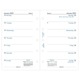 FILOFAX 2025ǯ �����ƥ��Ģ��ե��� M5 ������2���� 25-68126 �ե������ե��å���