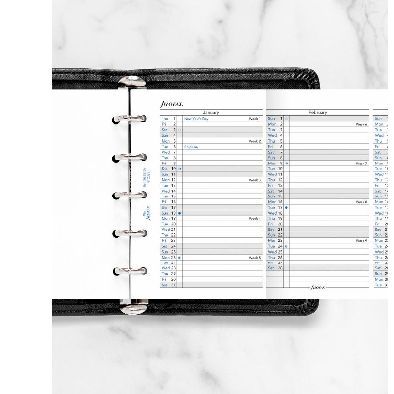 FILOFAX 2026ǯ �����ƥ��Ģ��ե��� M5 �С������륤�䡼�ץ��ʡ� 26-68102 �ե������ե��å���