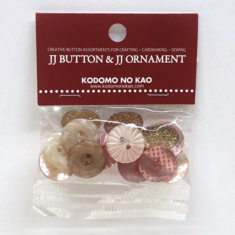 飾りボタン こどものかお ニューJJボタン ボタン 9839-096