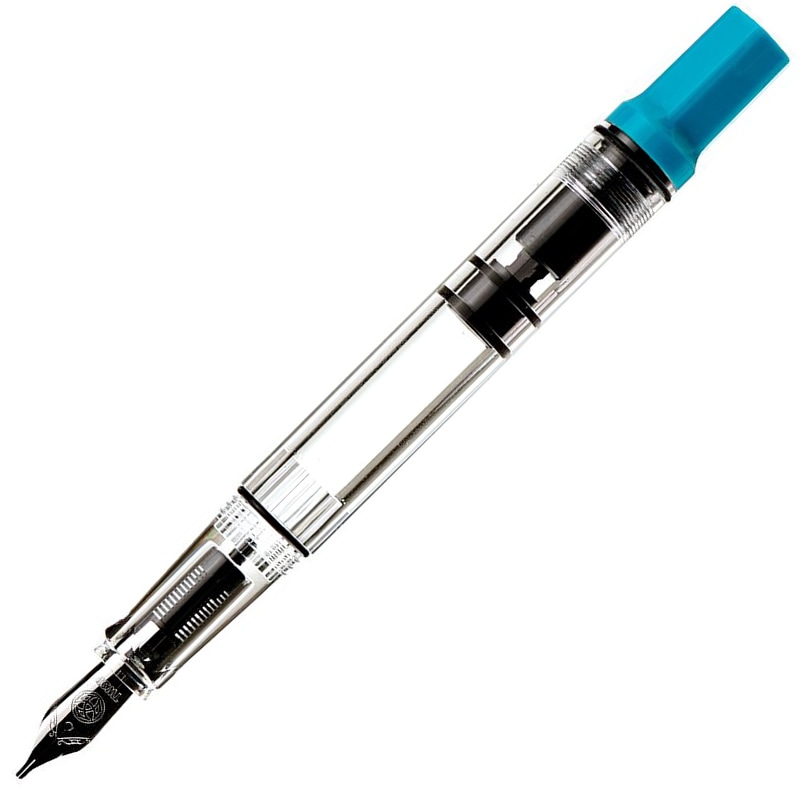 ツイスビー 万年筆 エコ セルリアンブルー EF/F/M/B/スタブ1.1 TWSBI