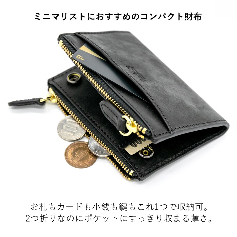 ������� �ޥ�쥶�� �٥�ǥ�������å� �֥�å�/�֥饦�� LDKM-BNWL MAYA Leather Bendy wallet ����ѥ��Ⱥ���