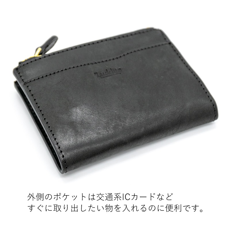 ������� �ޥ�쥶�� �٥�ǥ�������å� �֥�å�/�֥饦�� LDKM-BNWL MAYA Leather Bendy wallet ����ѥ��Ⱥ���