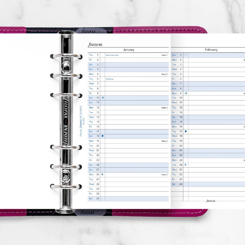 FILOFAX 2026ǯ �����ƥ��Ģ��ե��� �Х��֥� �С������륤�䡼�ץ��ʡ� 26-68402 �ե������ե��å���