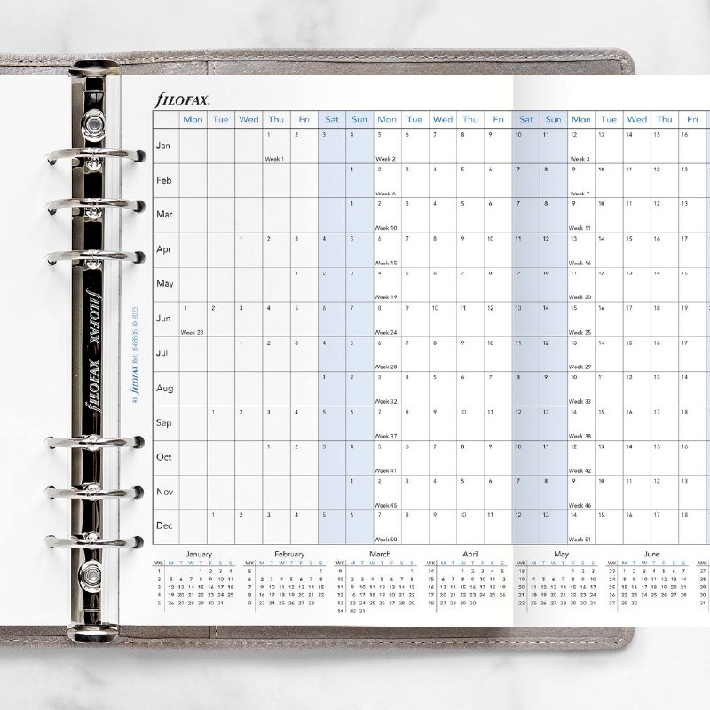 FILOFAX 2026ǯ �����ƥ��Ģ��ե��� A5 �ۥ꥾�󥿥륤�䡼�ץ��ʡ� 26-68506 �ե������ե��å���