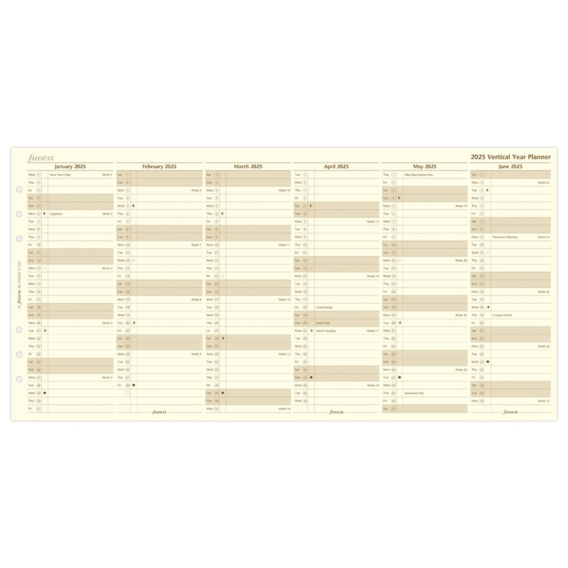 FILOFAX 2025ǯ ƥĢե A5 С륤䡼ץʡʥåȥ󥯥꡼ 25-68508 եեå