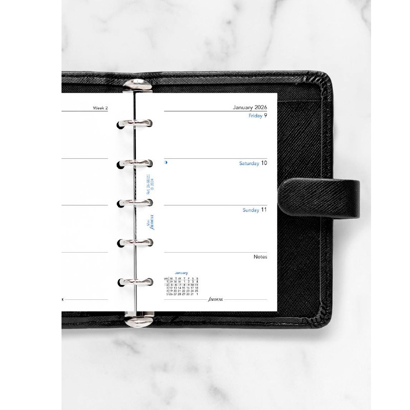 FILOFAX 2026ǯ �����ƥ��Ģ��ե��� M5 ������1���� ��-�� 26-68121 �ե������ե��å���