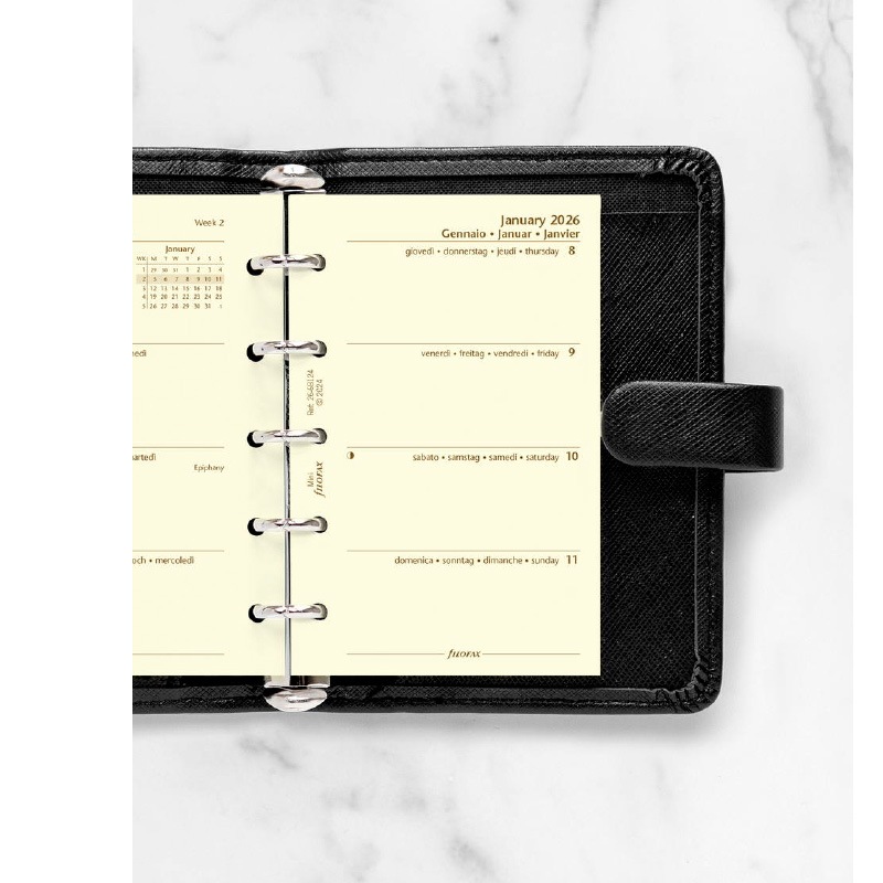 FILOFAX 2026ǯ ƥĢե M5 1 -(åȥ󥯥꡼) 26-68124 եեå