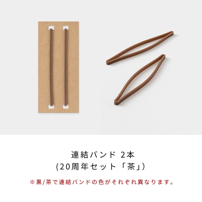 �ȥ�٥顼���Ρ��� �����ɥ����� 20��ǯ���å� ��/�� TRAVELER��S notebook Card Size 20th Anniversary Set