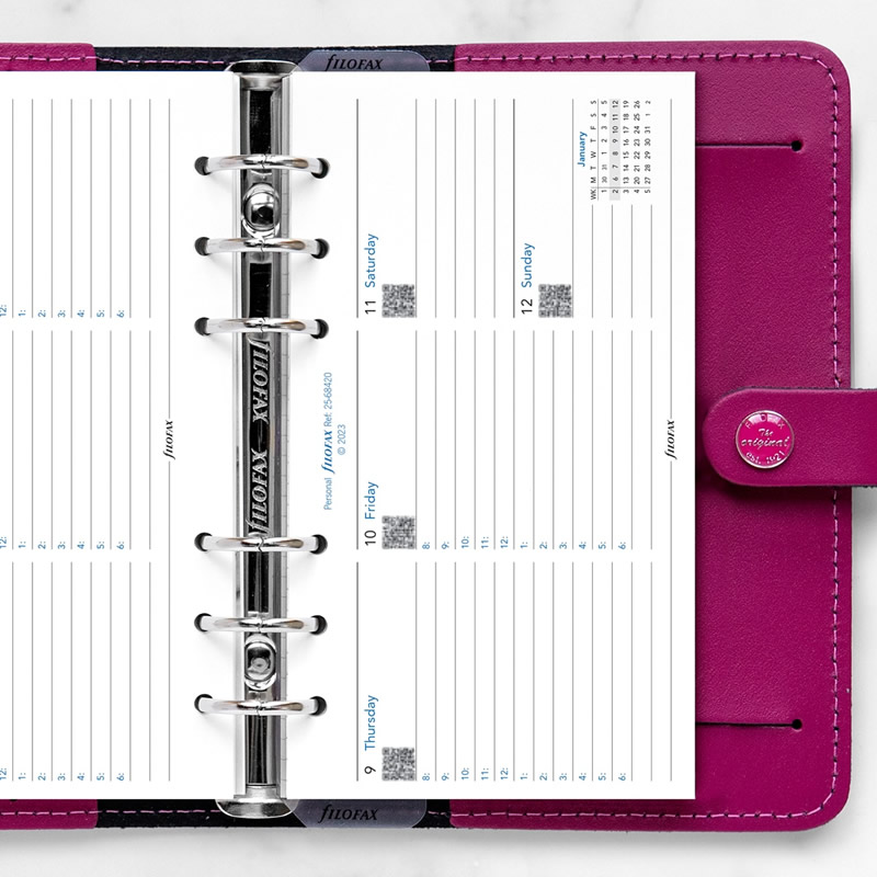 FILOFAX 2025ǯ �����ƥ��Ģ��ե��� �Х��֥� ������1���֡ʲ��� 25-68420 �ե������ե��å���