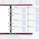 FILOFAX 2026ǯ �����ƥ��Ģ��ե��� �Х��֥� �С������륤�䡼�ץ��ʡ� 4ǯ�� 26-68403 �ե������ե��å���
