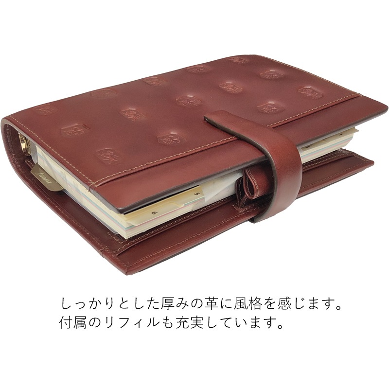 FILOFAX ���ܿ��̸��� ���� �����ƥ��Ģ �Х��֥� �֥饦�� 26044